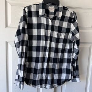 Weatherproof Vintage Black and White Flannel